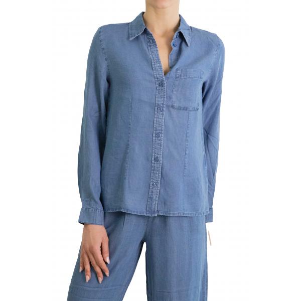 Camicia morbida in denim Only